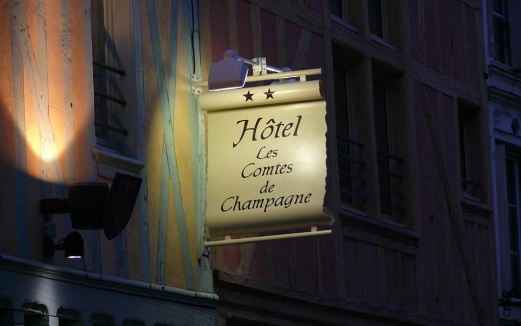 Brit Hotel Comtes De Champagne - Troyes Centre Historique Eksteriør bilde