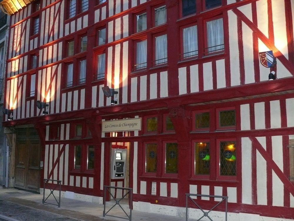 Brit Hotel Comtes De Champagne - Troyes Centre Historique Eksteriør bilde